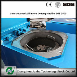 Dây chuyền phủ kim loại bán tự động / Máy tráng vảy kẽm Công suất tối đa 400kg / H