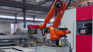 Máy hành tinh sáu giỏ + Dây chuyền quay thứ cấp lò xử lý cho khách hàng Brazil